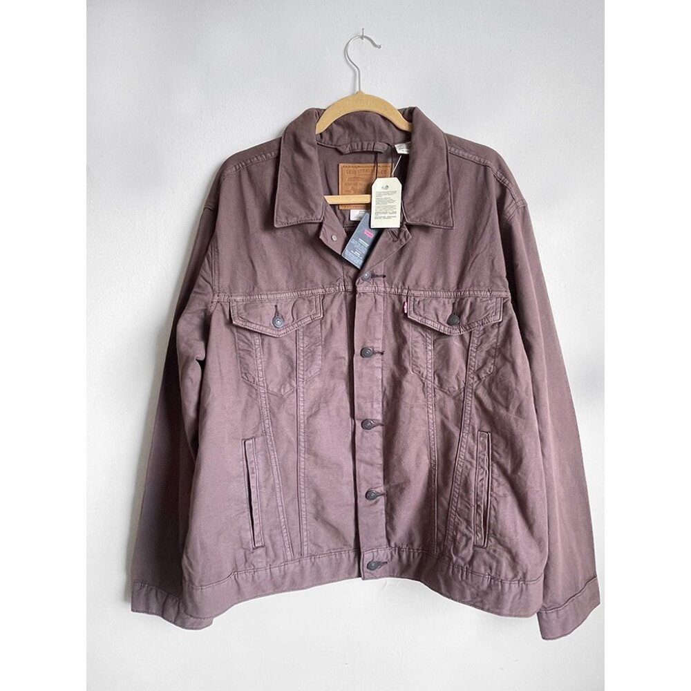 Levi Jacket Men's Brown Trucker Light New with Tags